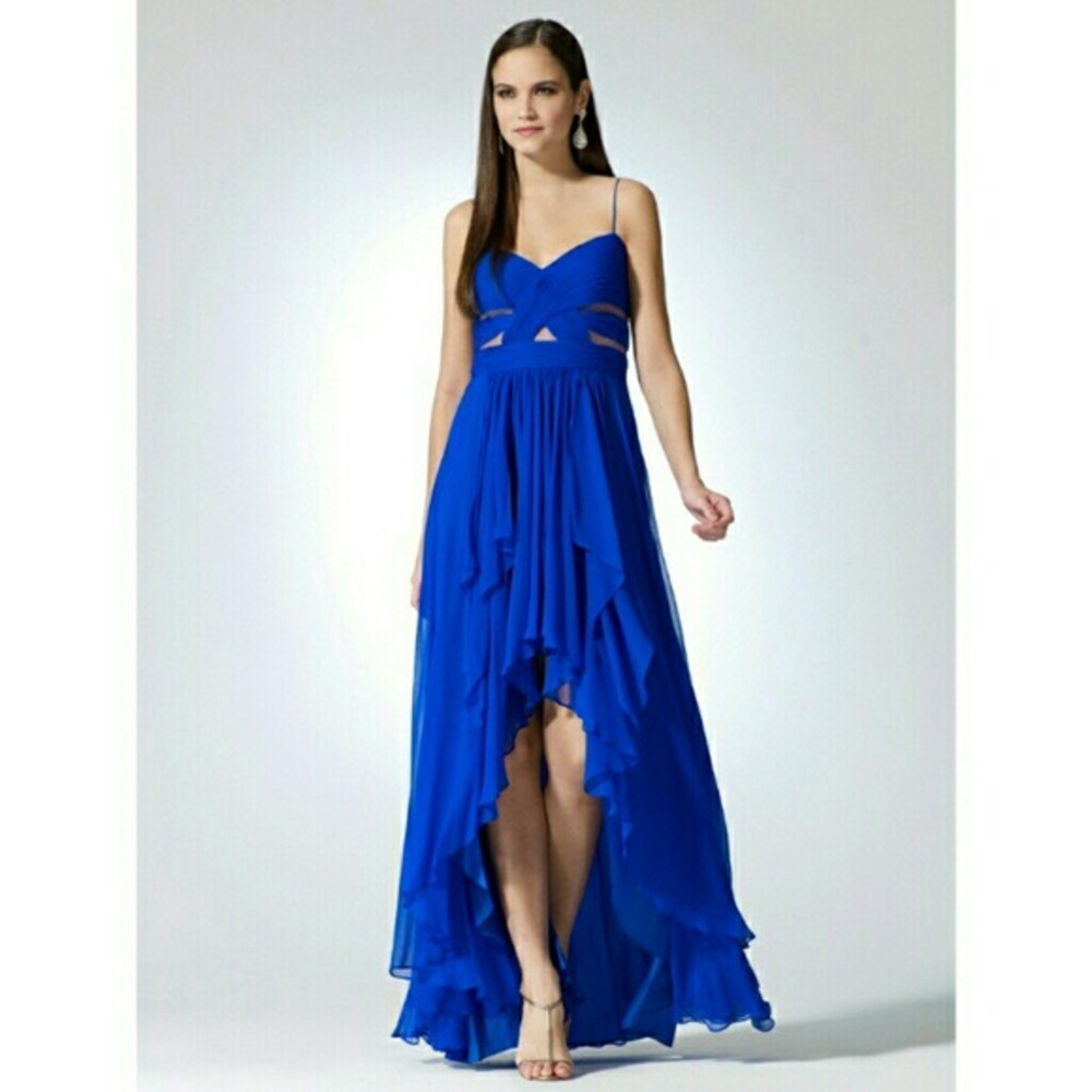 Blue chiffon GOWN